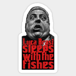 Luca Brasi - Distressed Sticker